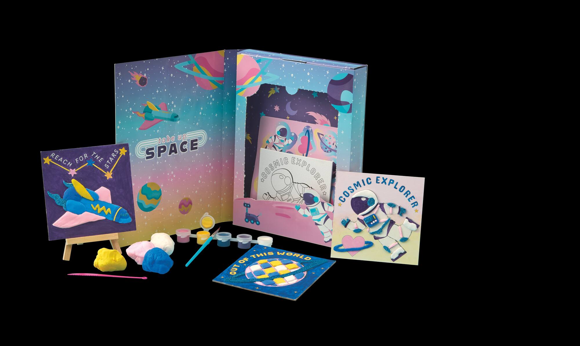 Summer Space Clay by Number Craft Kit by Creatology™